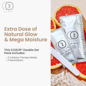 CO2Lift Pro mask close-up texture highlighting gel smoothness and hydration potential