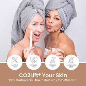 CO2Lift Pro product swatch highlighting gel texture and absorption