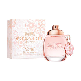 Coach Floral lifestyle shot showing versatile wear with outfits.
