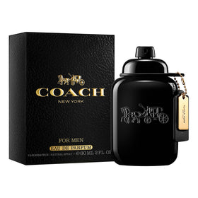 Coach For Men EDP box packaging, ideal for gifting.