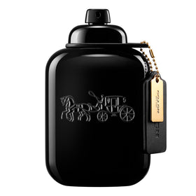Coach for Men EDP bottle closeup highlighting amber notes for confident everyday use