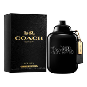 Coach for Men EDP wooden cap detail showcasing premium craftsmanship