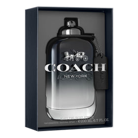 Engraved bottle details of Coach For Men Jumbo EDT highlight luxury finish