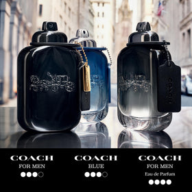 Coach For Men Jumbo EDT green pear top notes feel fresh and inviting