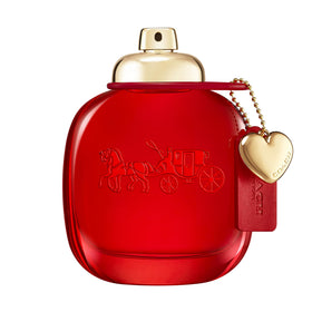 Coach Love EDP bottle view illustrates a versatile fragrance for everyday charm.
