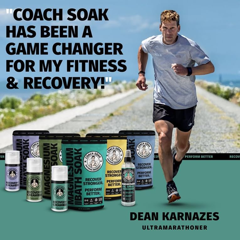 Coach Soak Essential Oils add aroma and skin-hydrating moisture.