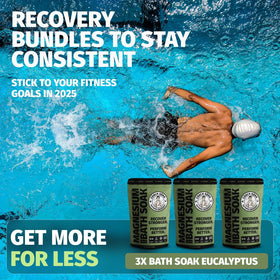 Coach Soak Magnesium flakes infusion for a spa-like soak after activity.
