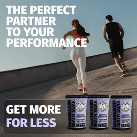 Coach Soak Dissolves easily in warm water for a refreshing soak.