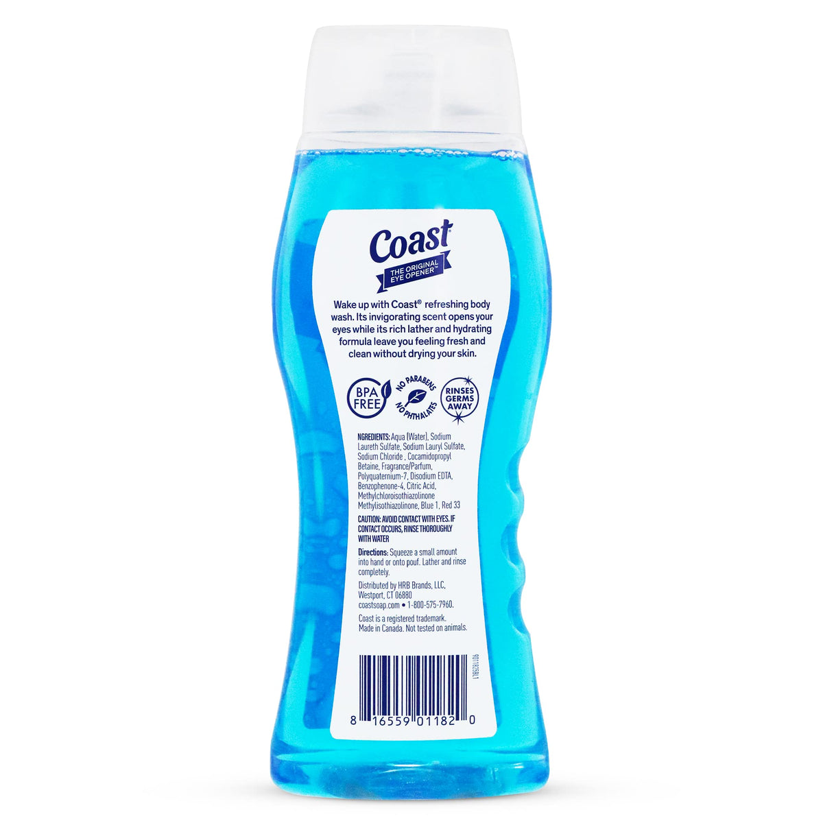 Coast 2-in-1 men’s grooming product with classic scent.