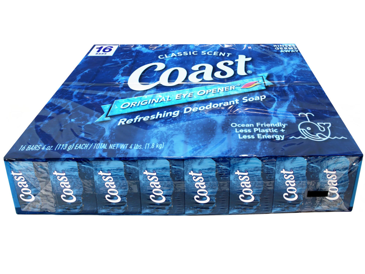 Coast trusted formula provides reliable deodorizing freshness throughout the day