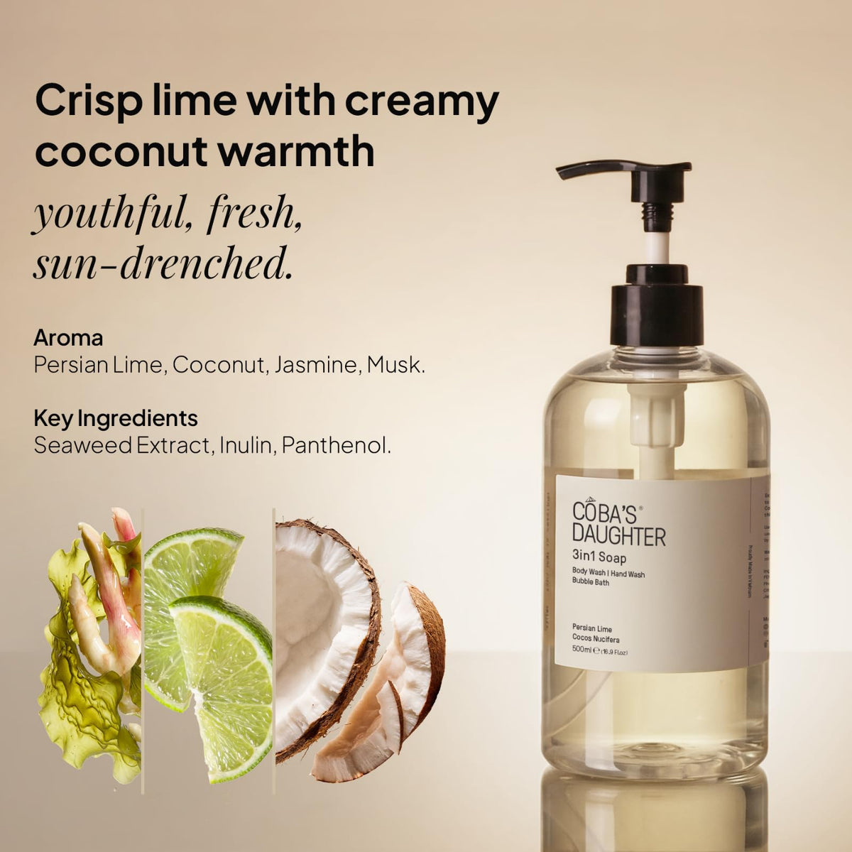 COBAS DAUGHTER scalp serum spray for easy scalp care and shine.
