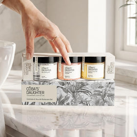 COBA'S DAUGHTER bath-body-collection is a versatile trio for everyday spa-like rituals.