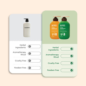 COCAY HOALA VIETNAM scalp-balance image conveys oil control and clean roots