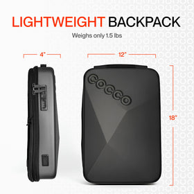 Cocco Barber Backpack is lightweight and compact for easy house calls.