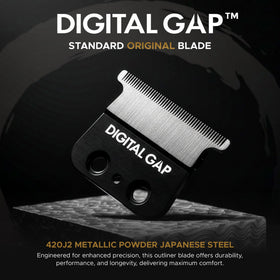 COCCO DGST blade side profile highlights durable, slim geometry for grooming.