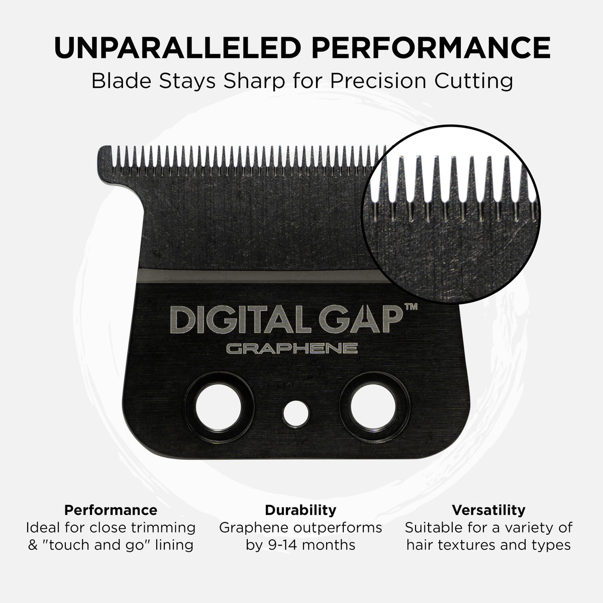 COCCO micro-calibrated blade reduces heat during trims for comfortable sessions.