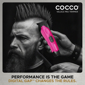 Cocco Hyper Veloce Pro Trimmer in action for precise edge work