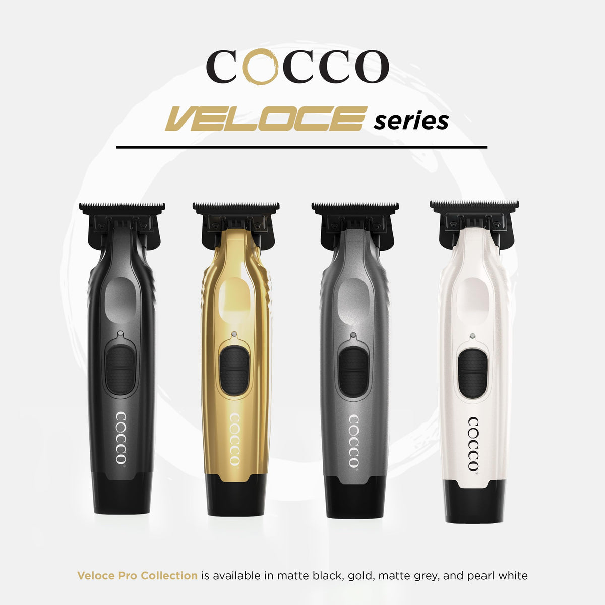 Cocco Veloce Pro Trimmer matte grey all-metal body feels premium.