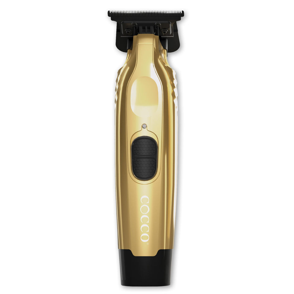 Cocco Veloce Pro Trimmer front view showing premium all-metal build for precise grooming.