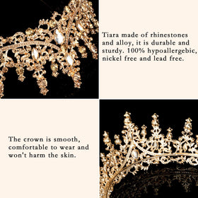 COCIDE Gold Tiara Crown gift-ready packaging elevates presentation