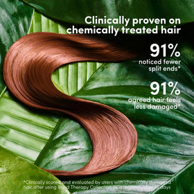 Bali-inspired packaging frames the luxurious Coco & Eve Bond Therapy Pro Bond Mask
