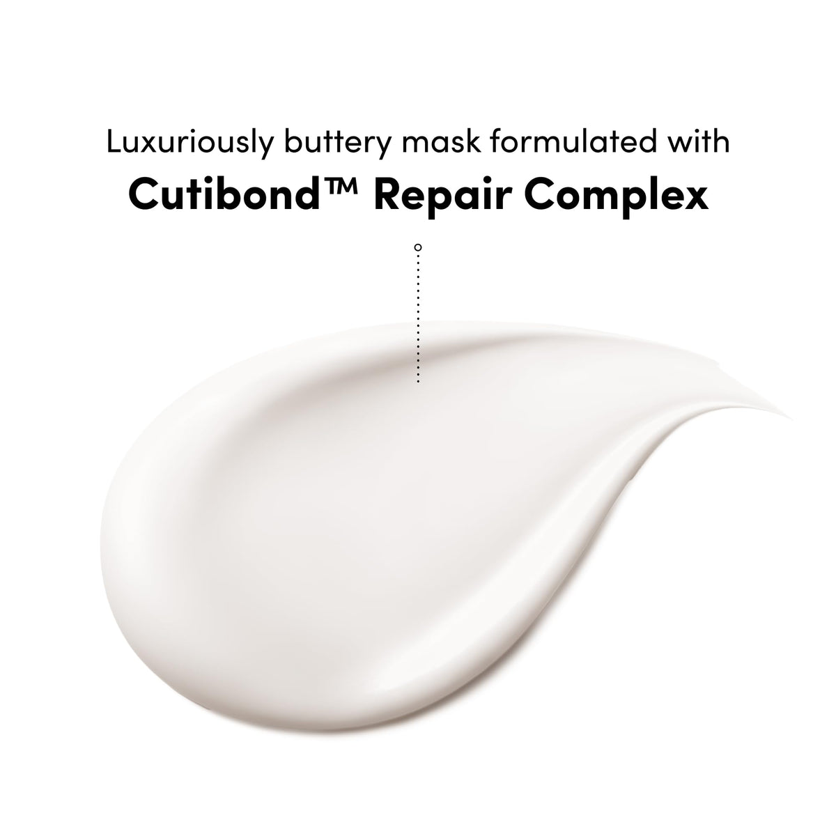 Texture swirl of Coco & Eve Bond Therapy Pro Bond Mask demonstrates rich hydration
