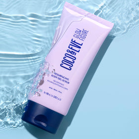 Coco & Eve Resurfacing Body Gel Scrub after-use skin appears smoother and brighter