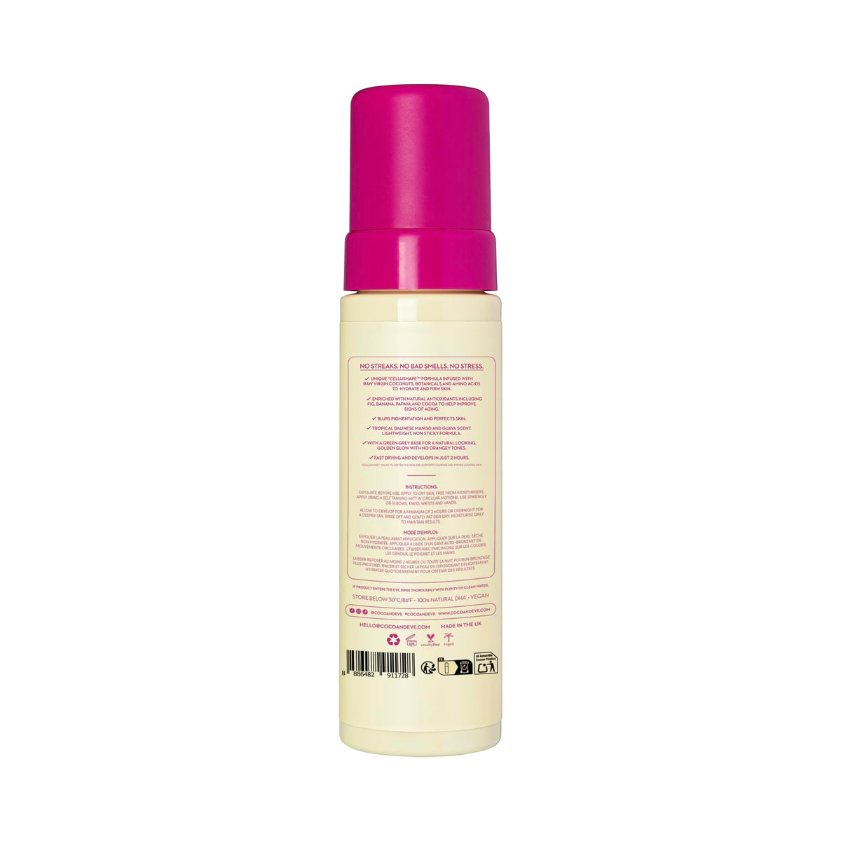 Coco & Eve Sunny Honey Bali Bronzing Foam mitt aids easy, streak-free application