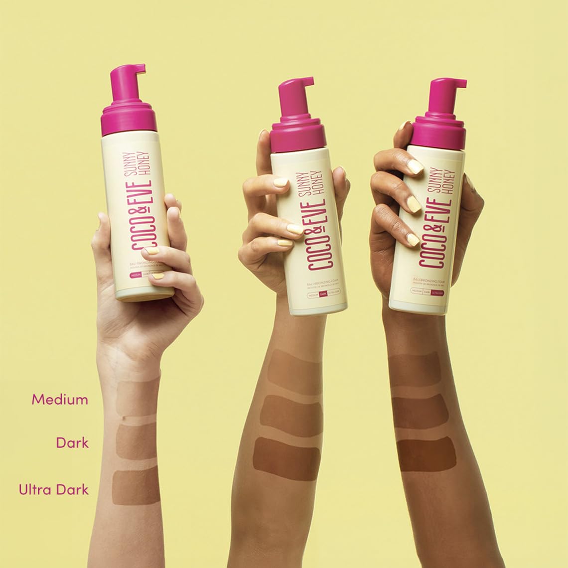 Coco & Eve Sunny Honey Bali Bronzing Foam kabuki brush helps flawless blending