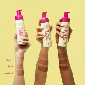 Coco & Eve Sunny Honey Bali Bronzing Foam kabuki brush helps flawless blending