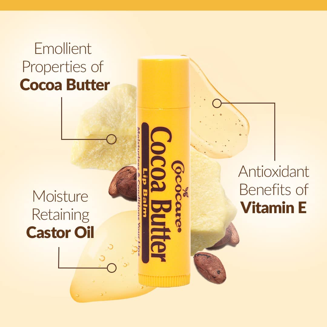 COCOCARE natural formula with cocoa butter and nourishing ingredients.
