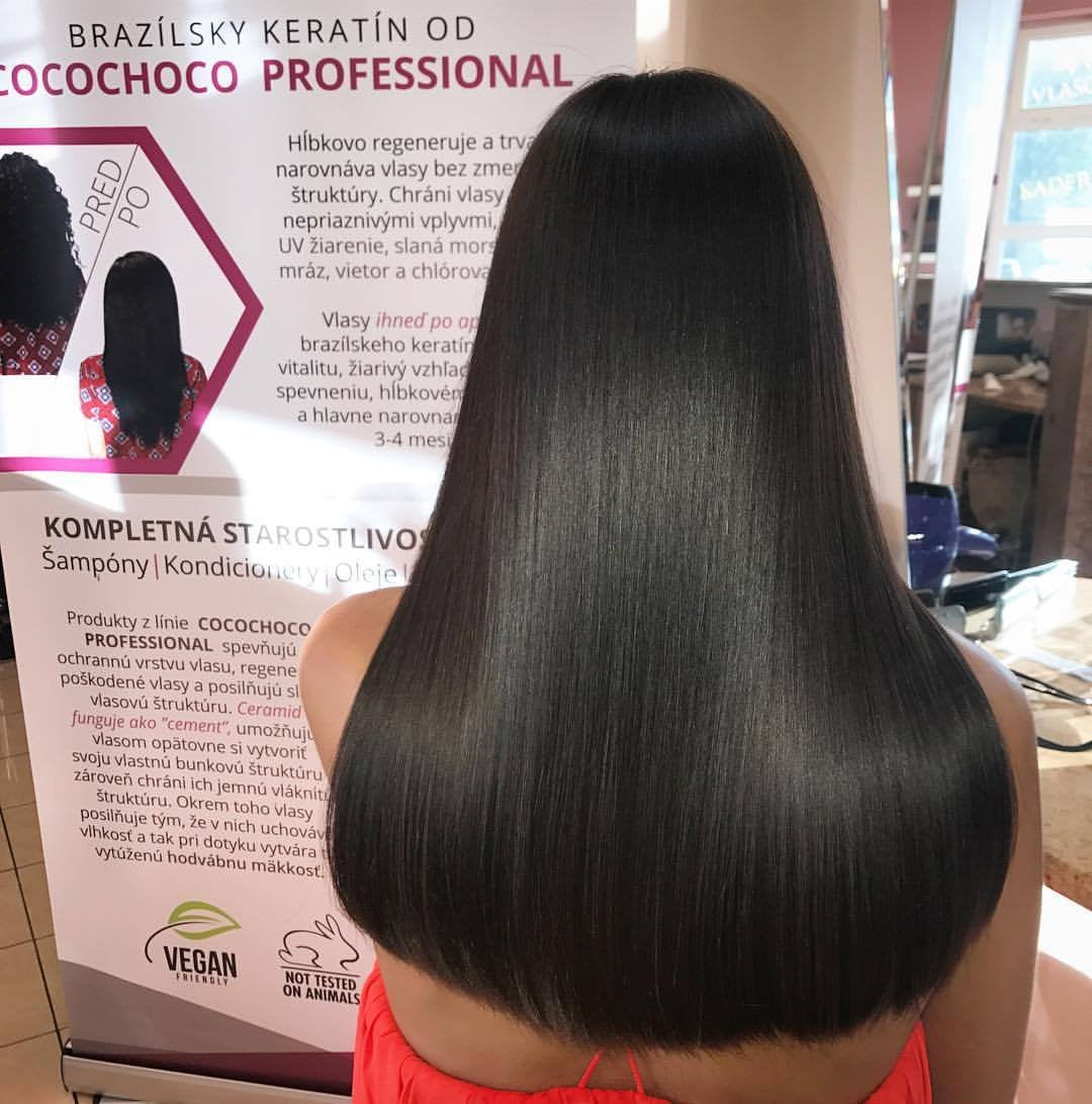 COCOCHOCO Gold hair gloss finish highlights humidity-resistant shine.