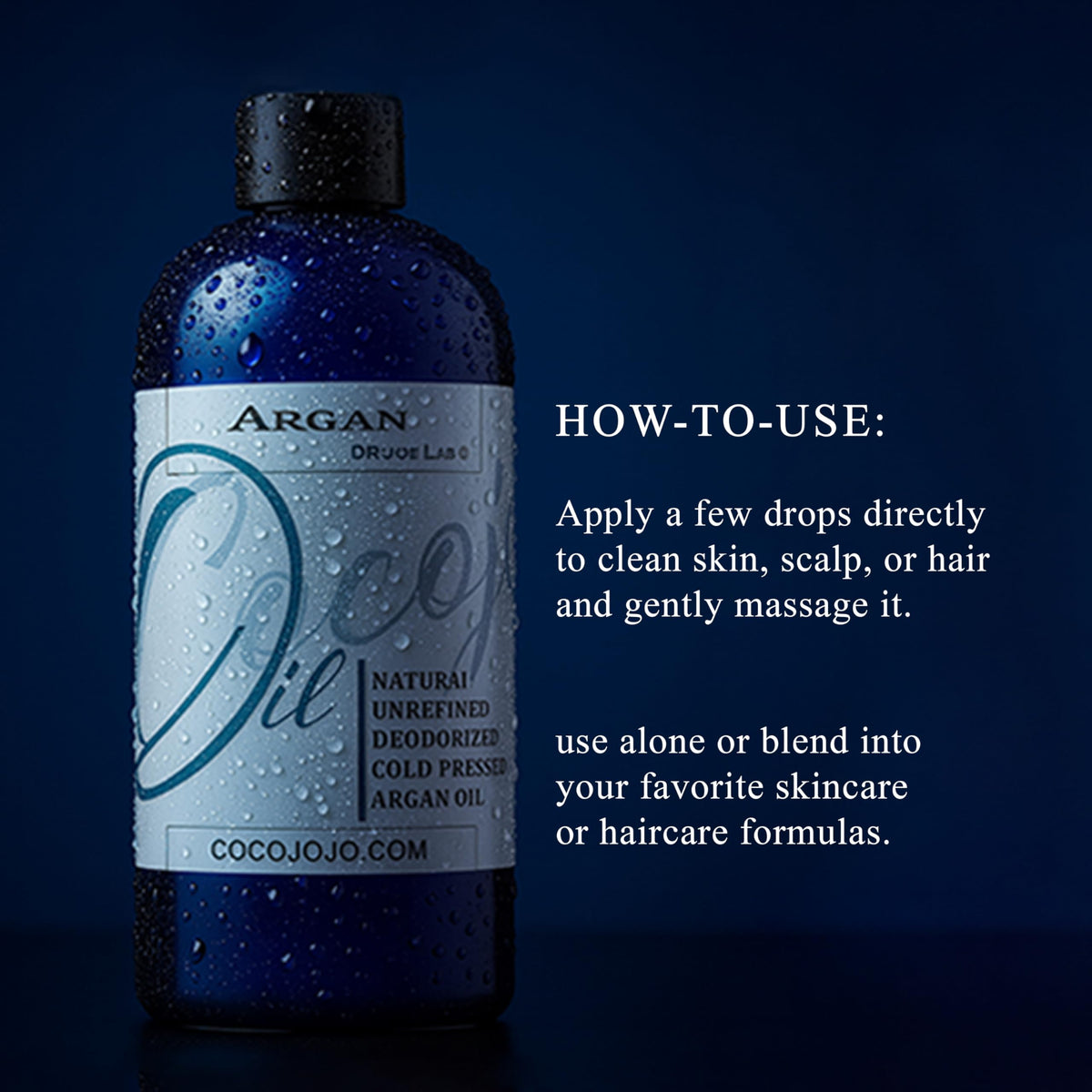 Cocojojo argan oil hair smoothing reduces frizz and boosts shine.