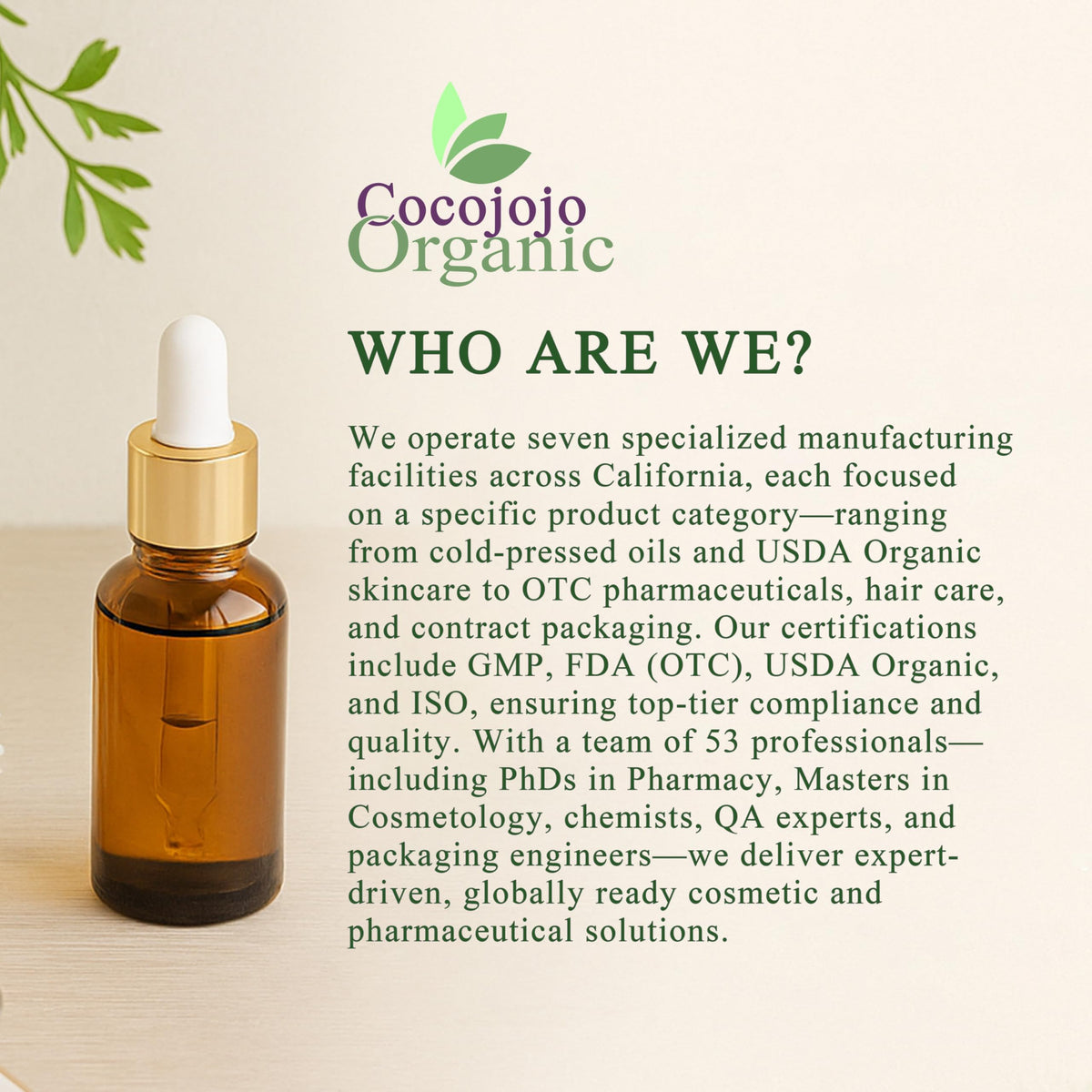 Cocojojo Jojoba Oil bottle and label conveying purity and brand trust