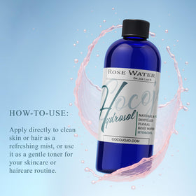 Spray bottle in use on clean skin for instant moisture boost.