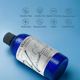 On-the-go mist for quick hydration anytime with Cocojojo Rose Hydrosol.