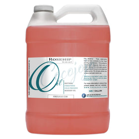 Cocojojo Rosehip Oil bottle pour for smooth skin hydration