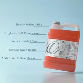 Cocojojo Rosehip Oil label closeup highlighting natural origin