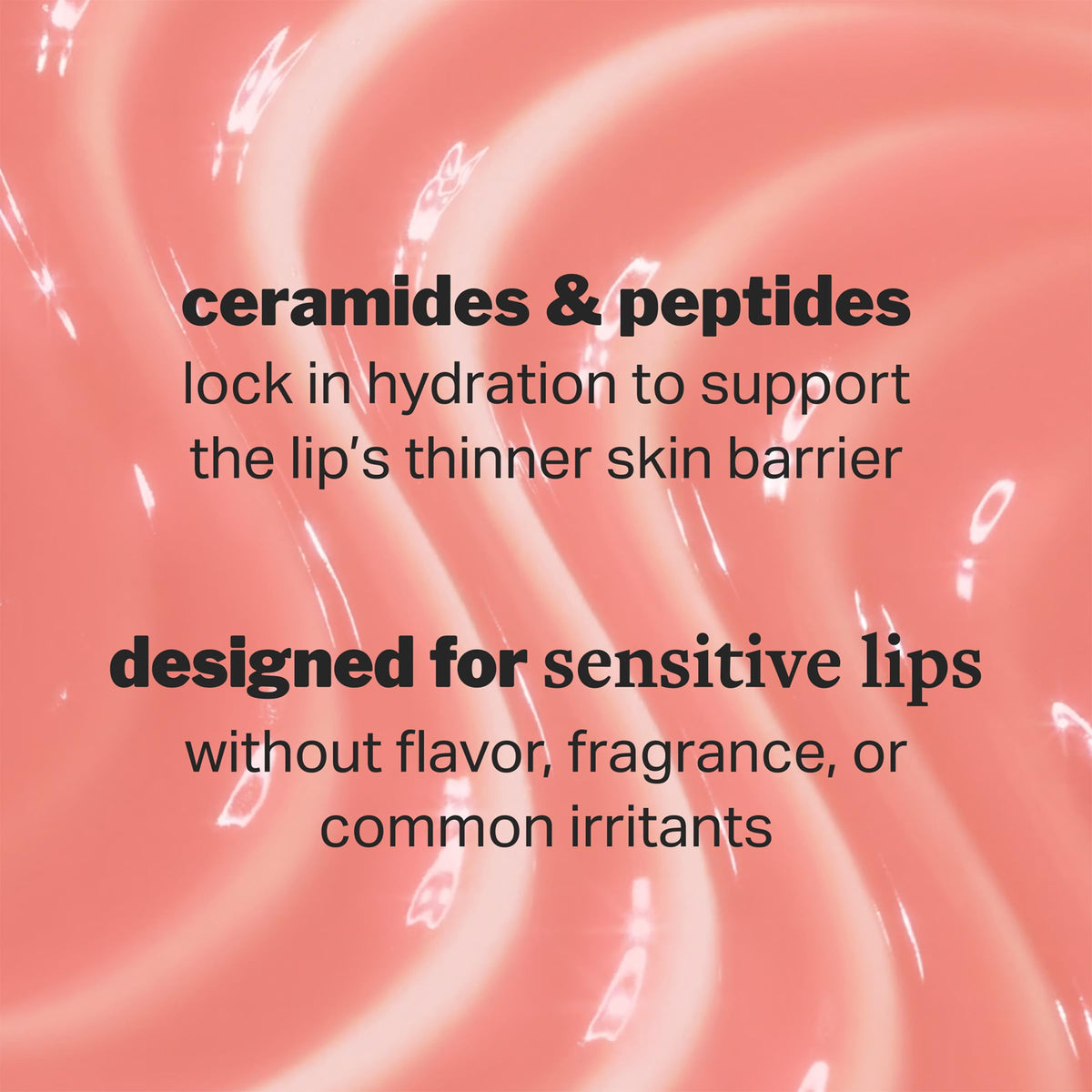 Cocokind Lip Blur Balm built-in ring cap shown for charms and on the go