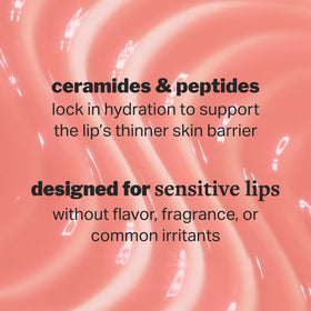 Cocokind Lip Blur Balm built-in ring cap shown for charms and on the go