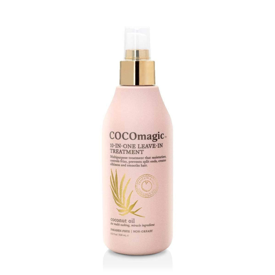 Cocomagic 10-in-1 leave-in bottle delivering hydration for all hair types