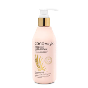 Cocomagic Defining Curl Cream is made in USA with globally sourced ingredients
