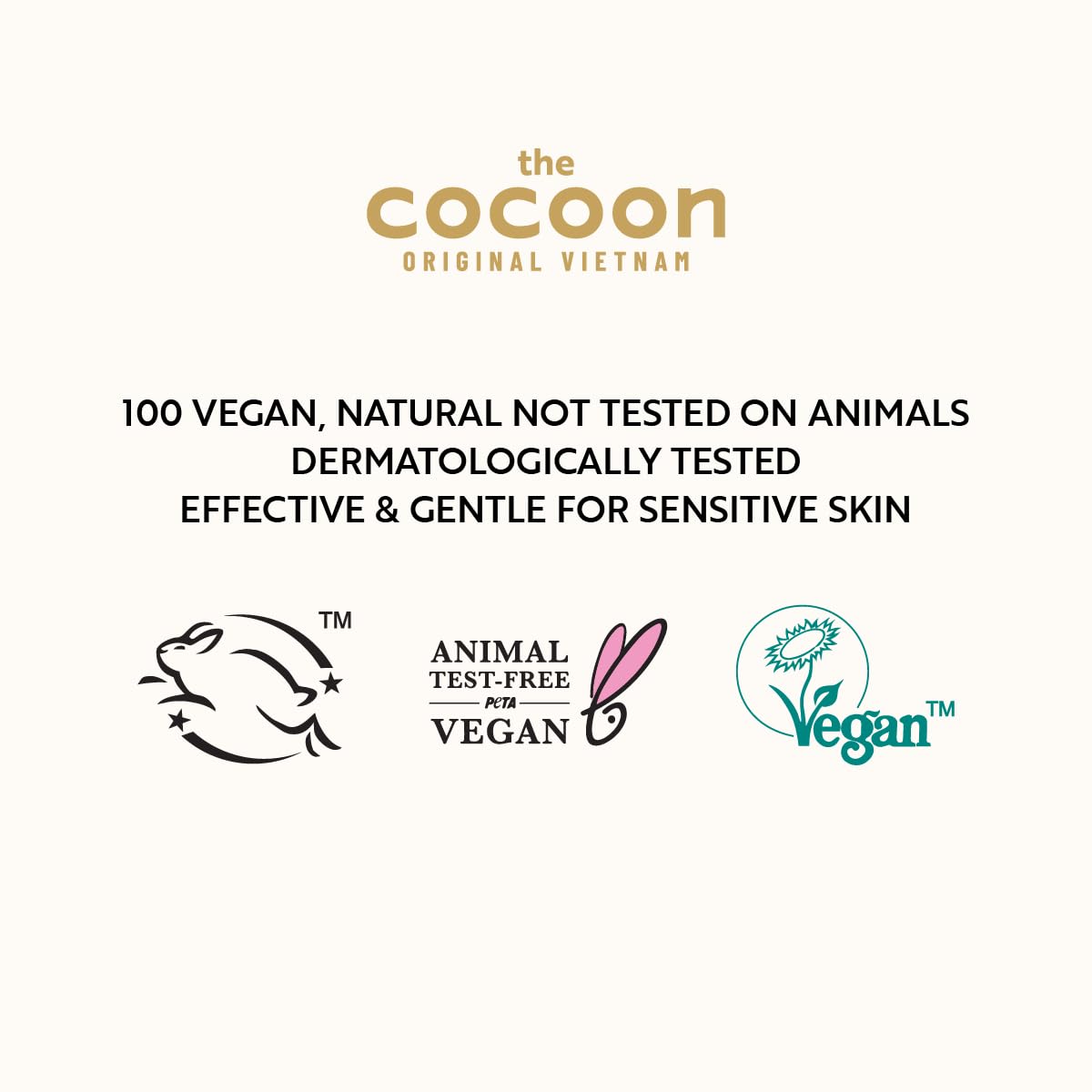 COCOONORIGINAL refreshing cleansing sensation supports revitalized-looking skin