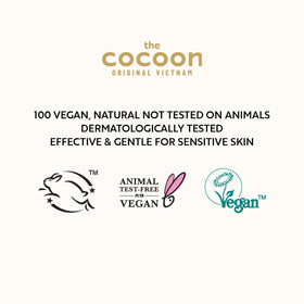COCOONORIGINAL refreshing cleansing sensation supports revitalized-looking skin