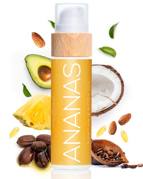 COCOSOLIS ANANAS tanning bed use for deeper tan and hydration.