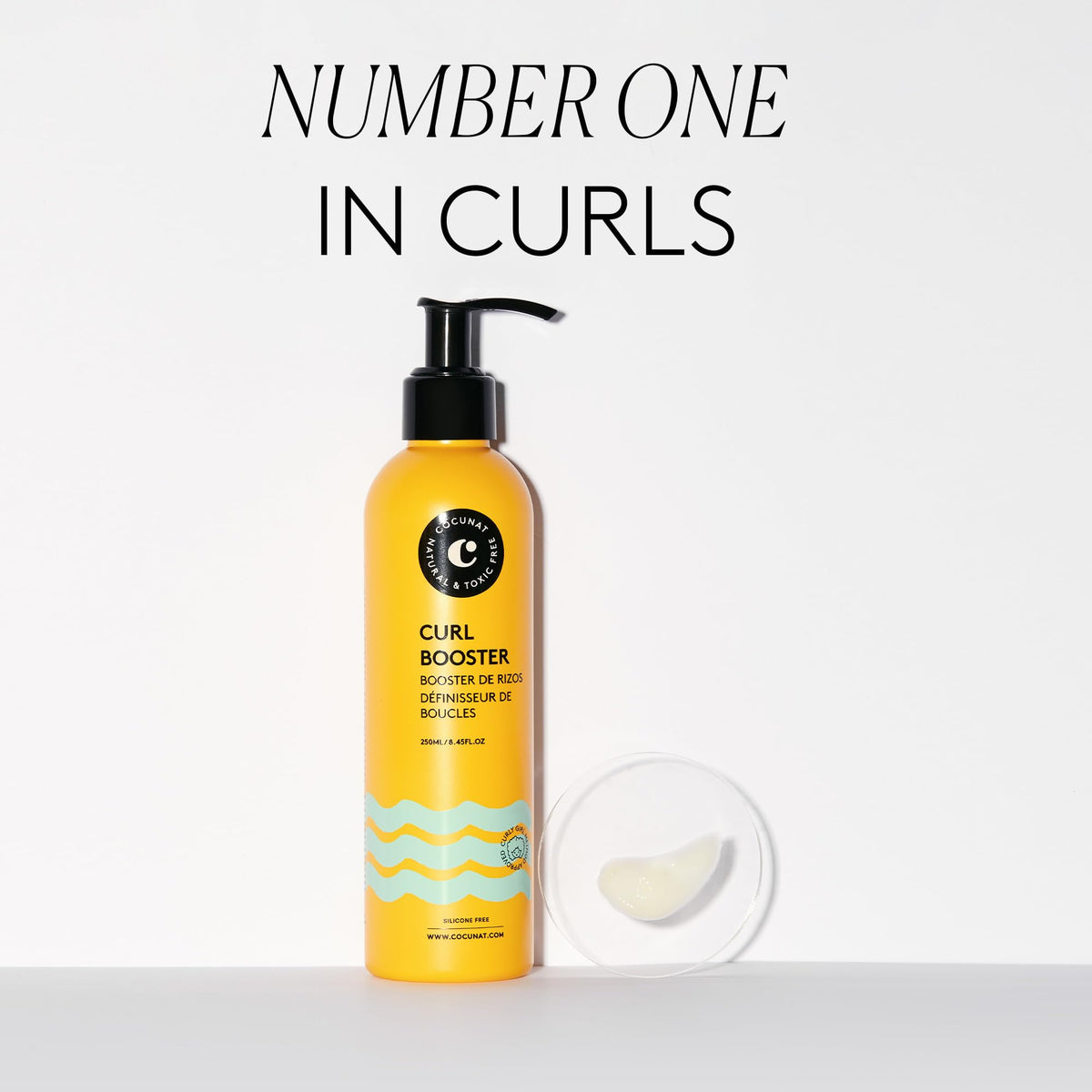 COCUNAT argan oil and grapefruit infusion promoting hydration and shine.