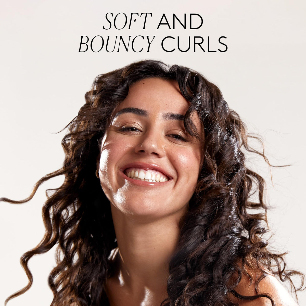 Curl Method application scene for defined, frizz-free curls.