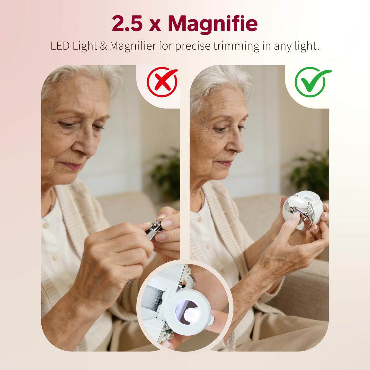 Code Junction senior friendly clipper tackles thick nails safely