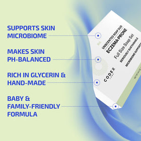 Codex Labs Eczema Soap with Olive Oil and Calendula image for soothing care