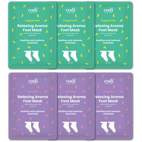 Codi New York Relaxing Aroma Foot Mask lavender for hydrating feet